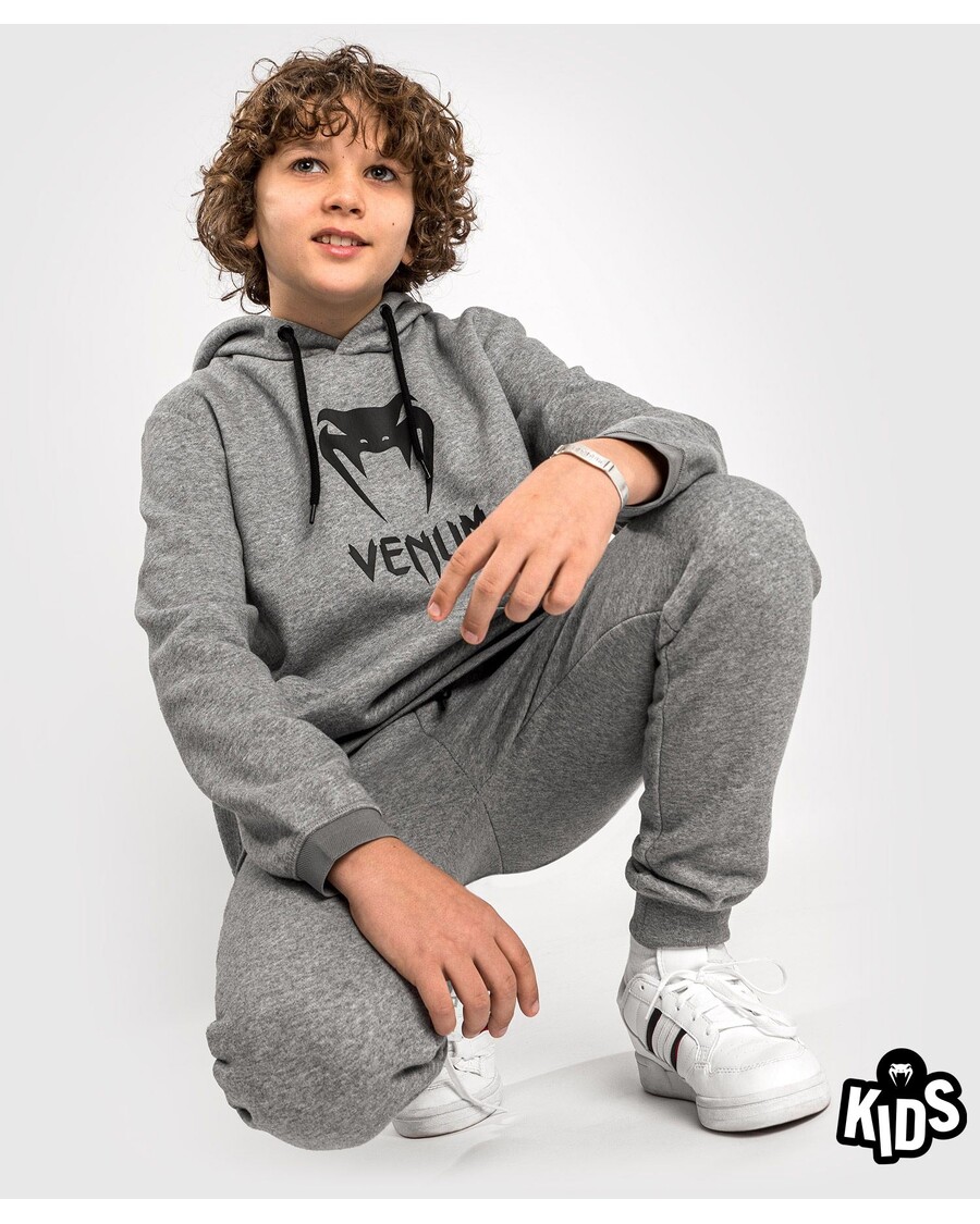 Venum Classic Hoodie - For Kids - Light Heather Grey