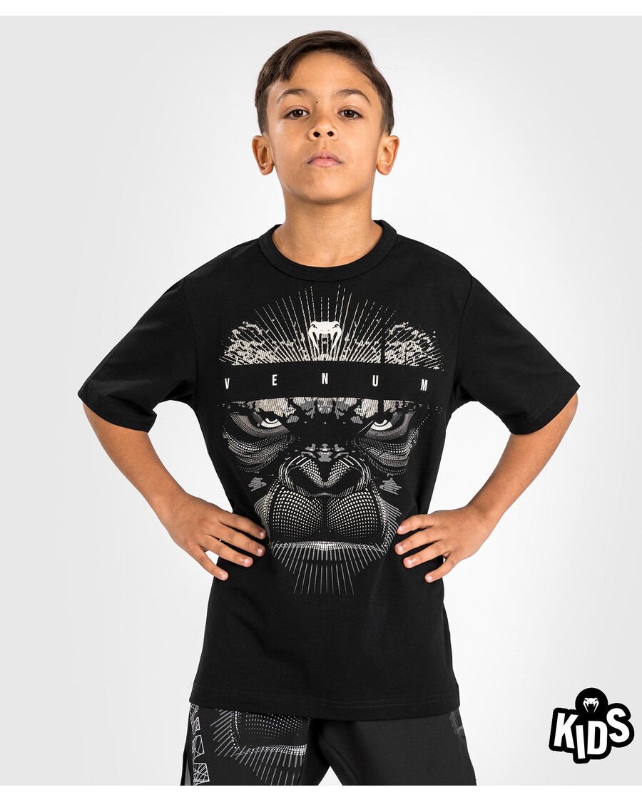 Venum Gorilla Jungle T-Shirt for Kids  - Black/White