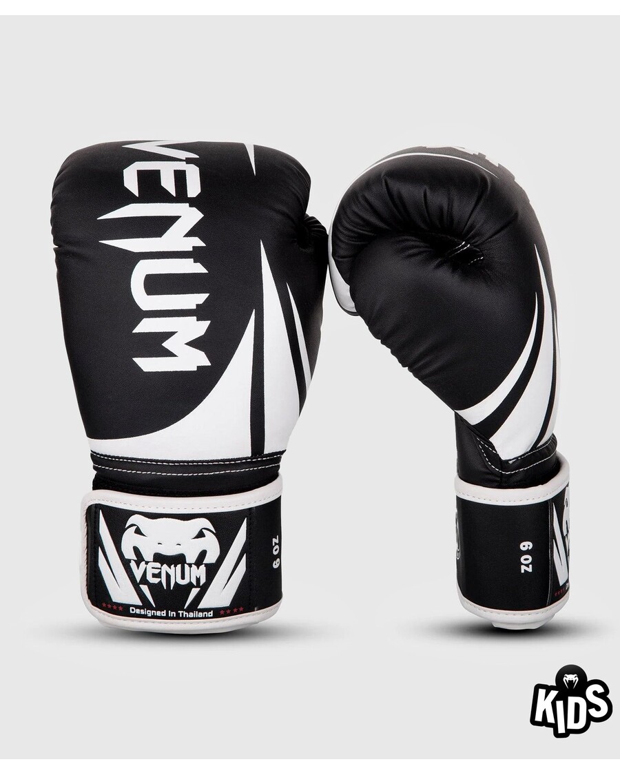 Venum Challenger 2.0 Kids Boxing Gloves - Black/White