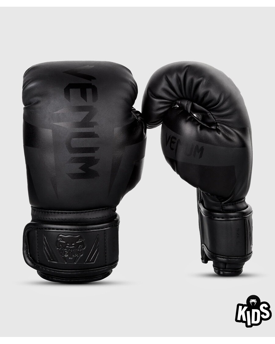 Venum Elite Boxing Gloves Kids - Exclusive - Matte/Black