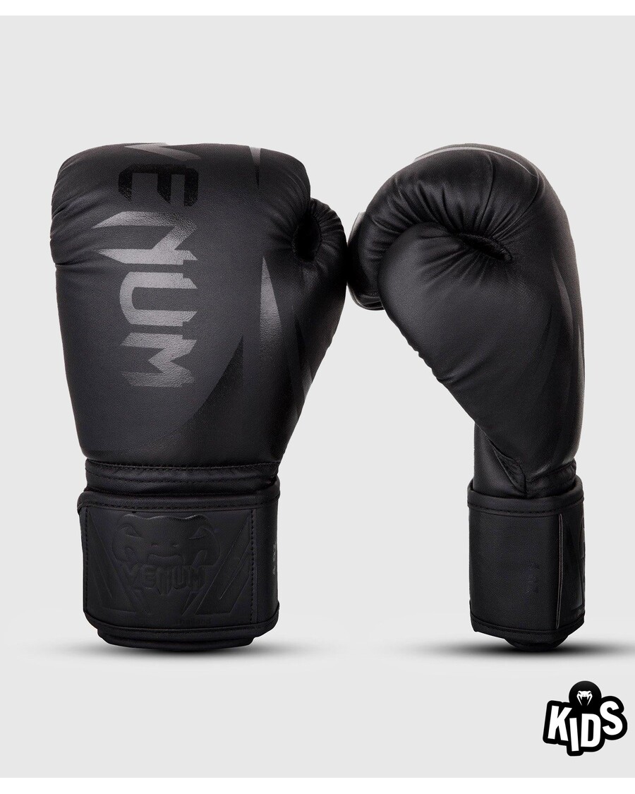 Venum Challenger 2.0 Kids Boxing Gloves - Black/Black