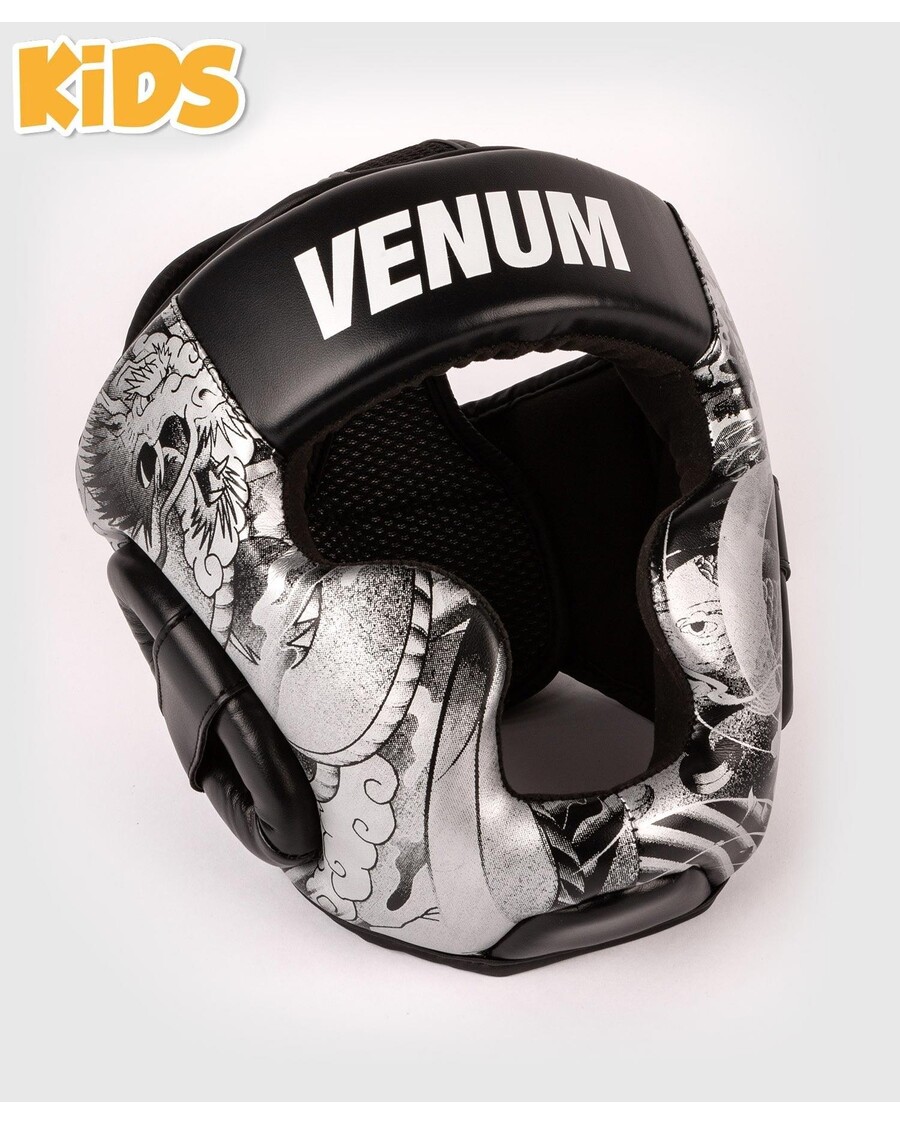 Venum YKZ21 Kids Headgear - Black/White