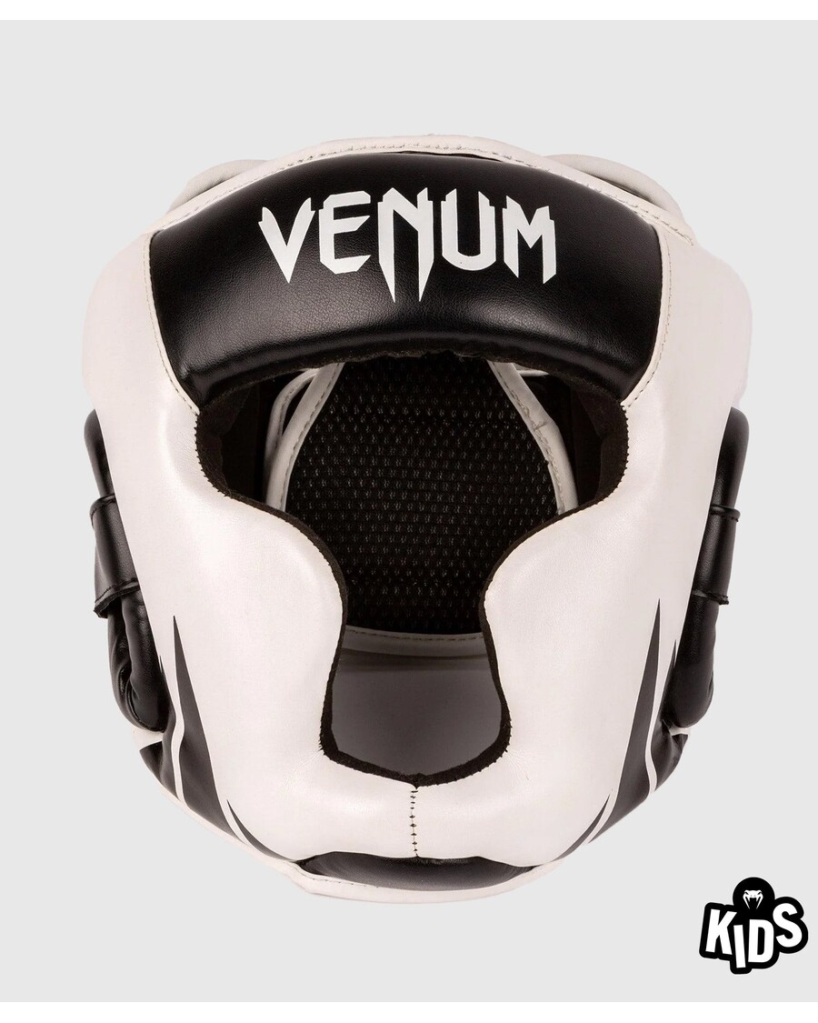 Venum Challenger Kids Headgear - Black/White