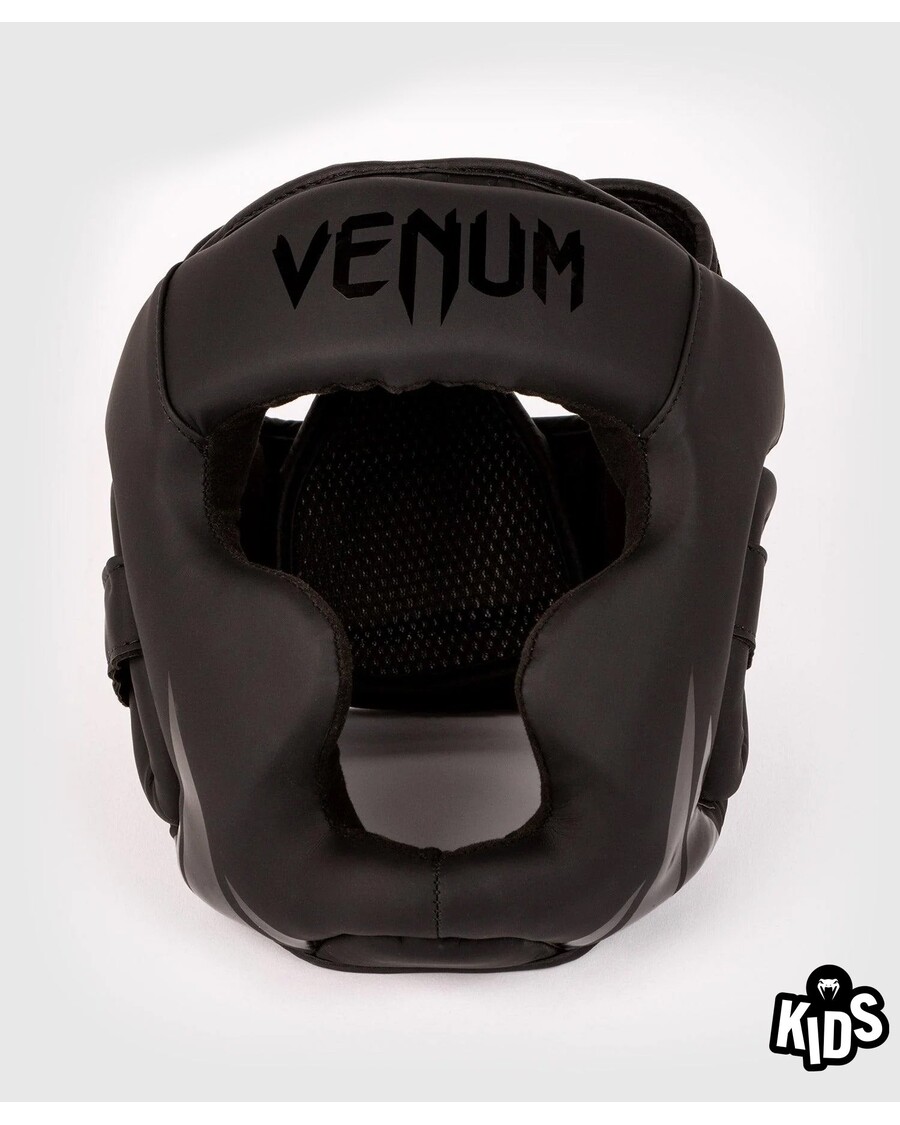 Venum Challenger Kids Headgear - Black/Black