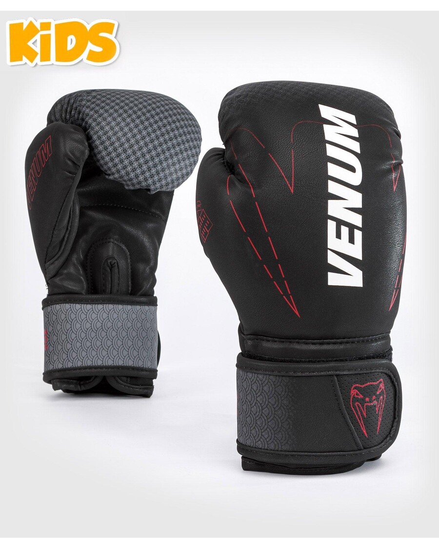 Venum Okinawa 3.0 Boxing Gloves - For Kids - Black/Red