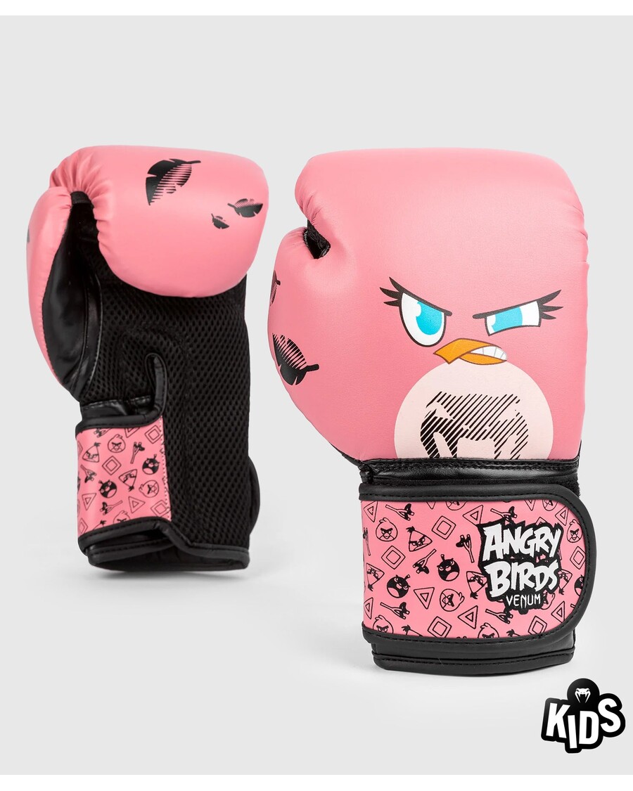 Venum Angry Birds Boxing Gloves - For Kids - Pink