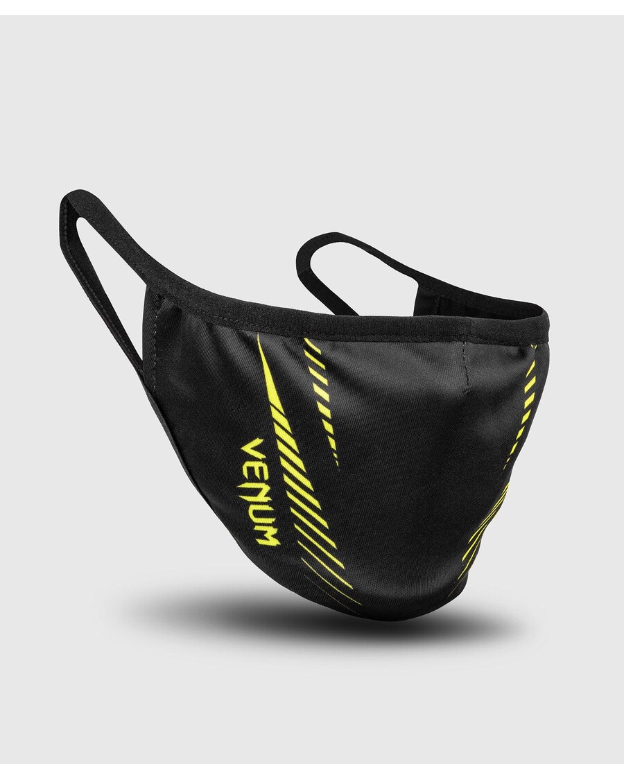 VENUM FACE MASK - Black/Neo Yellow