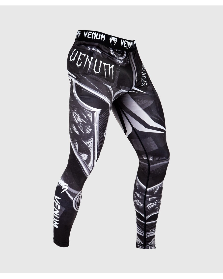 Venum Gladiator 3.0 Compression Tights - Black/White