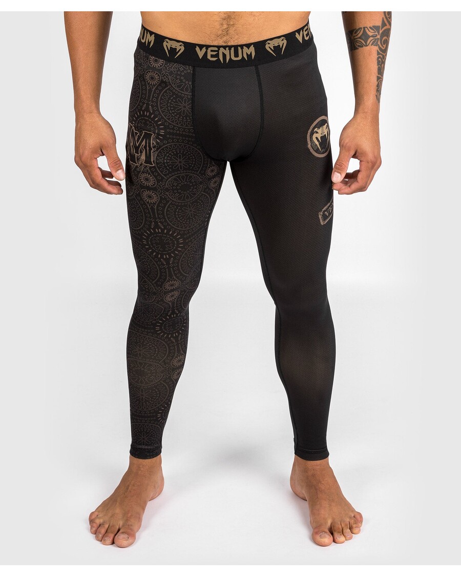 Venum Santa Muerte Dark Side - Spats - Black/Brown