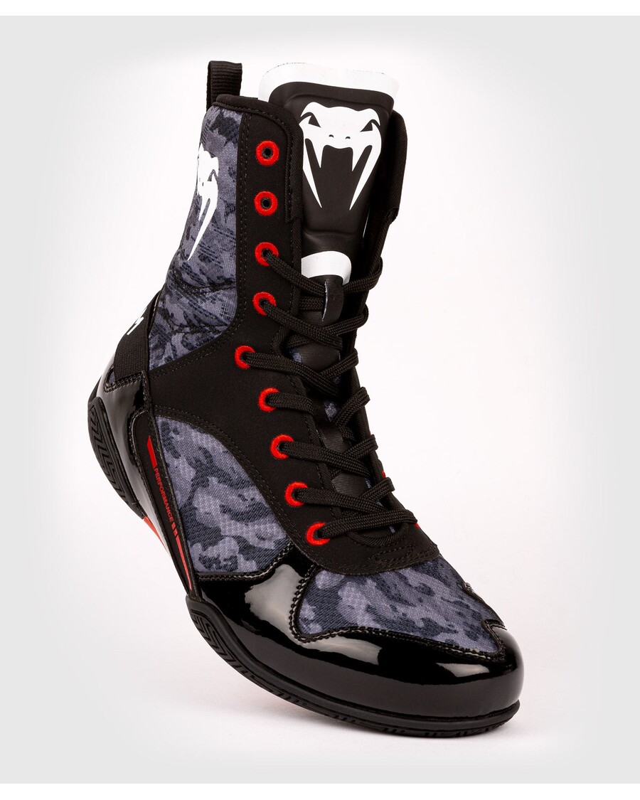 Venum Elite Boxing Shoes – Dark Camo