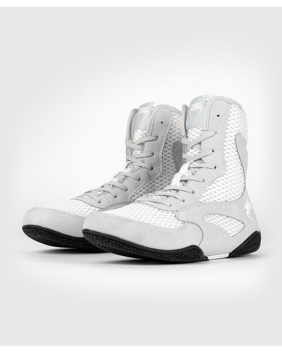 Venum Contender Boxing Shoes - White/Grey