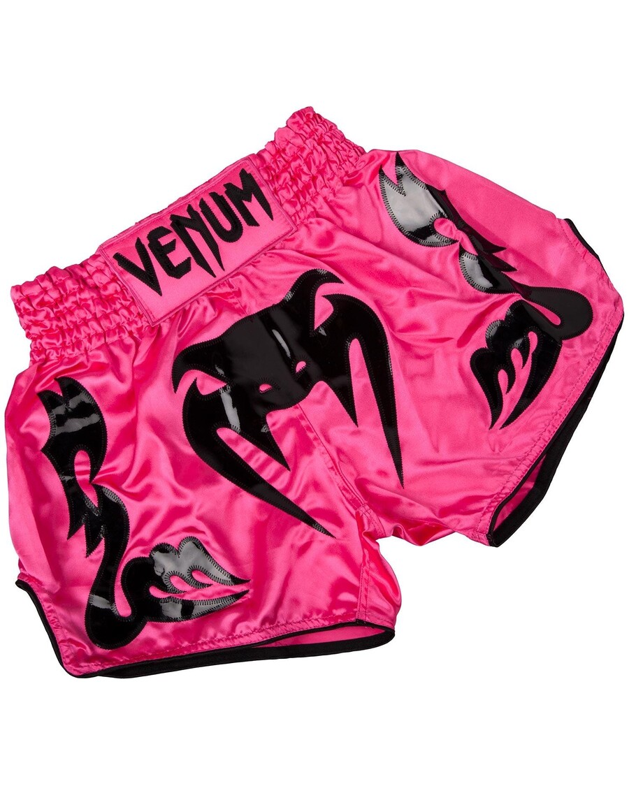 Venum Bangkok Inferno Muay Thai Shorts - Pink/Black