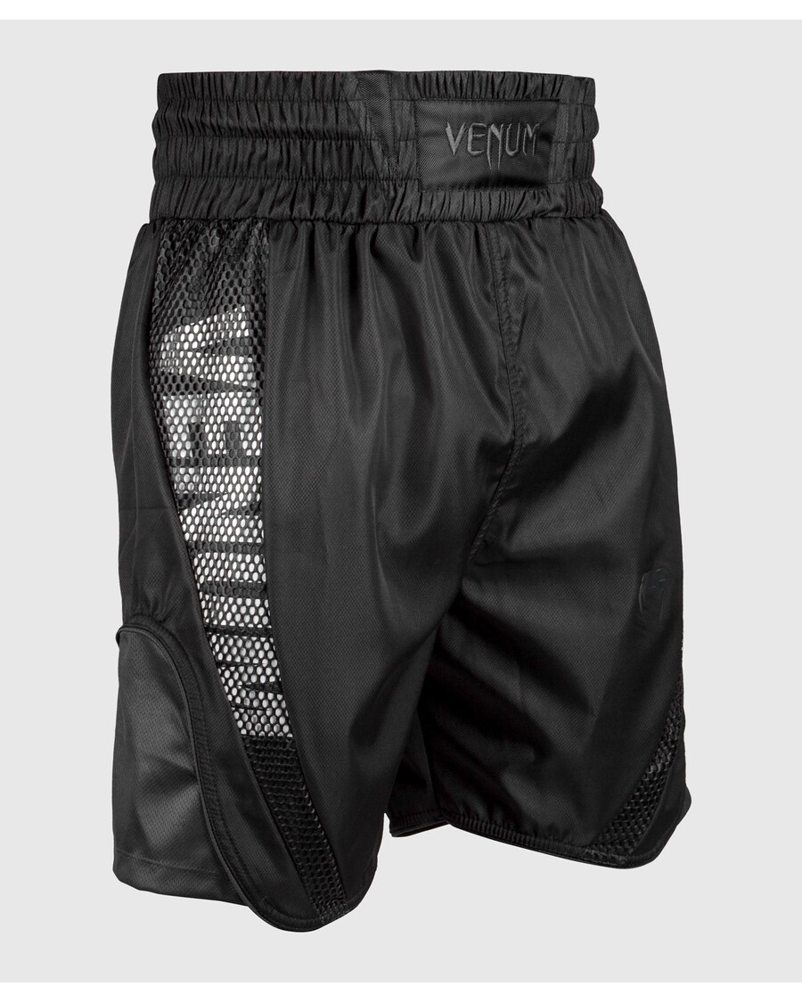 Venum Elite Boxing Shorts - Black/Black