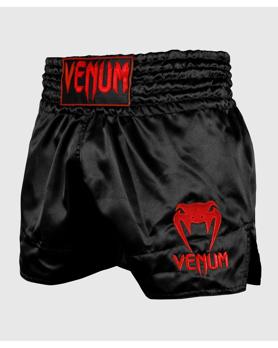 Venum Muay Thai Shorts Classic - Black/Red