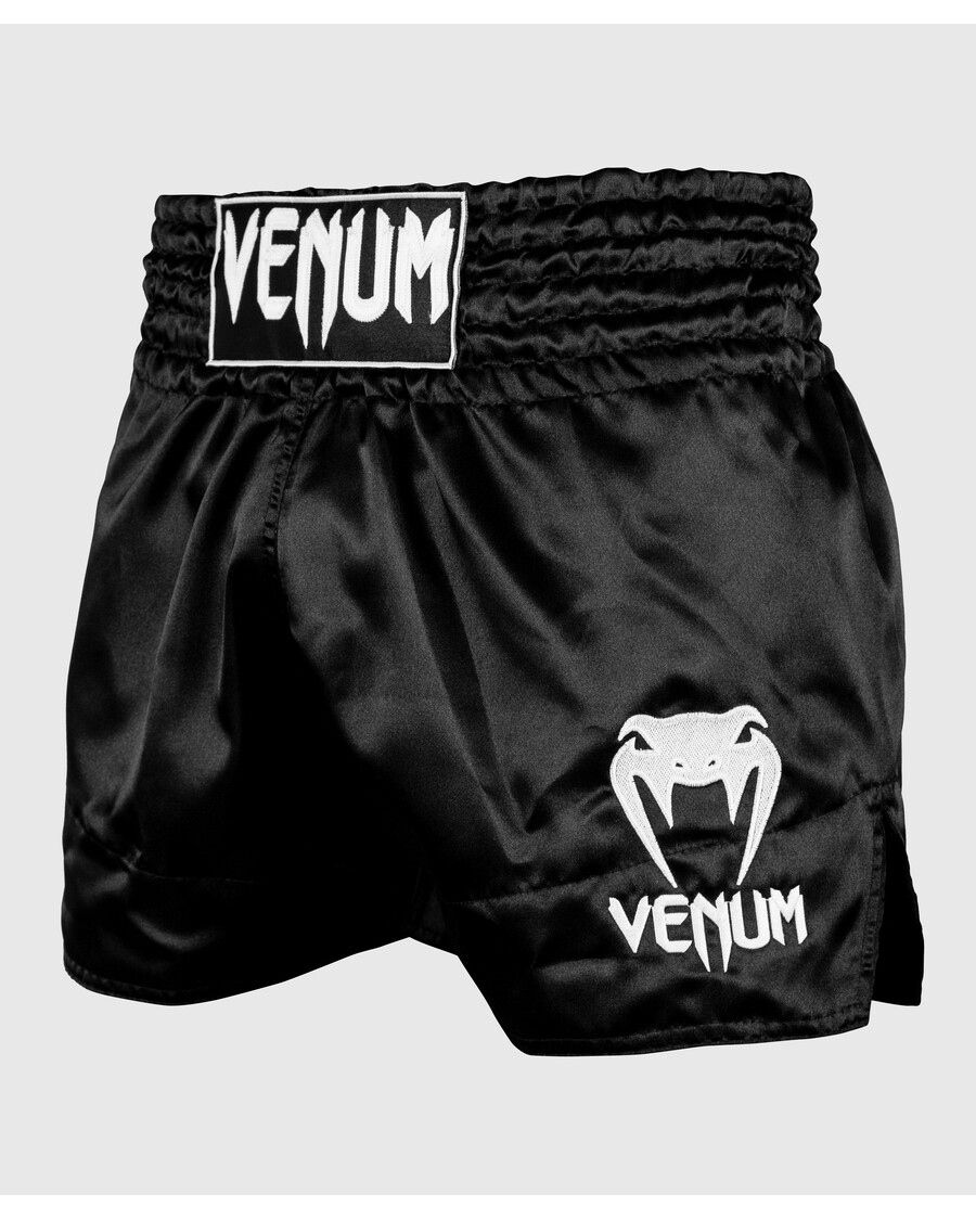 Venum Muay Thai Shorts Classic - Black/White