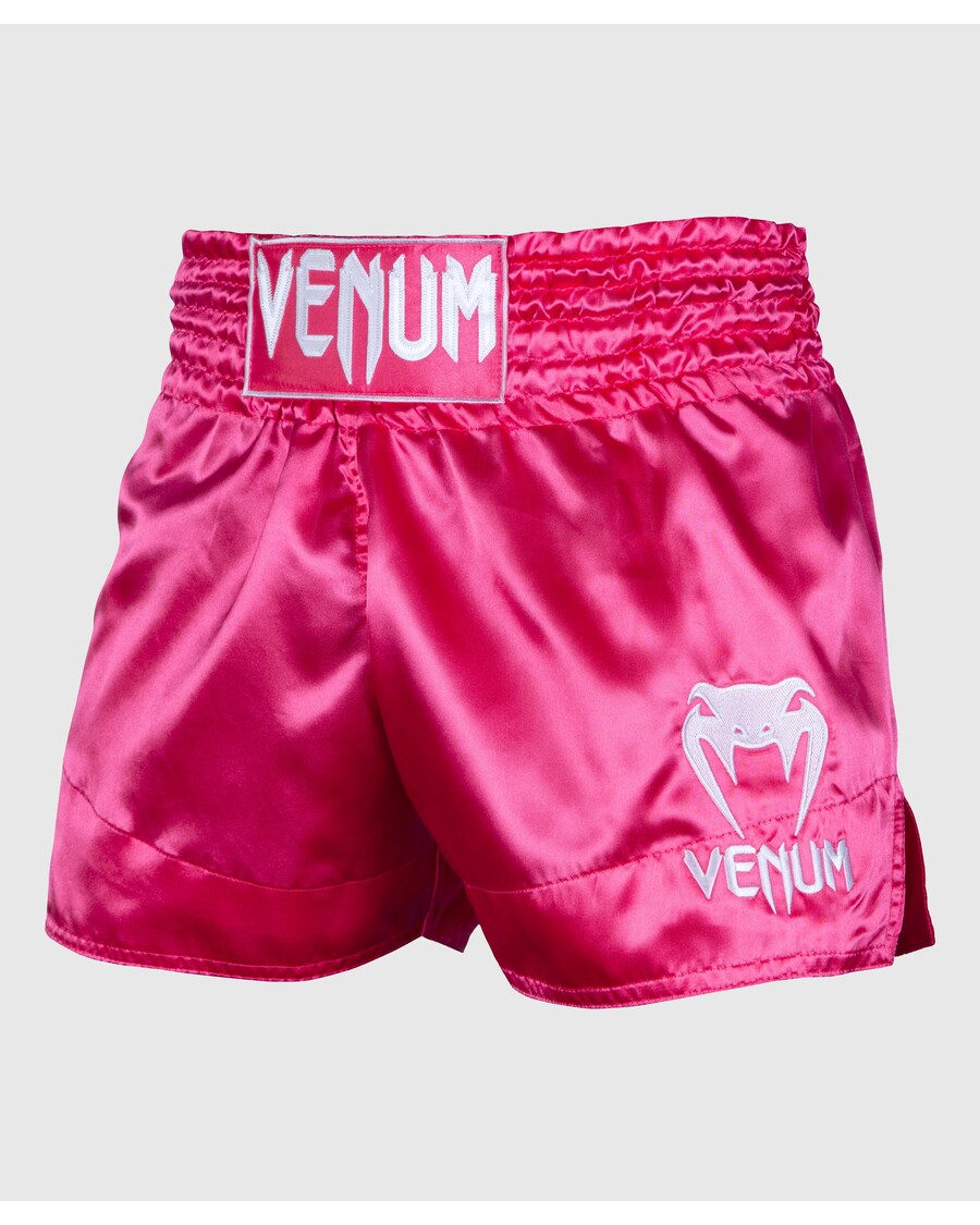 Venum Muay Thai Shorts Classic - Pink/White