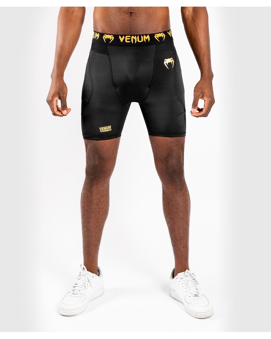 Venum Shorts De Compressão G-fit - Preto/dourado