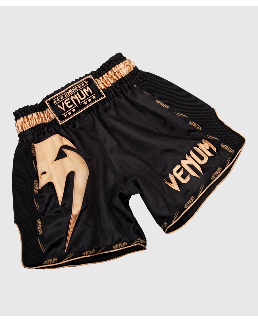 Venum Giant Muay Thai Shorts - Black/Gold