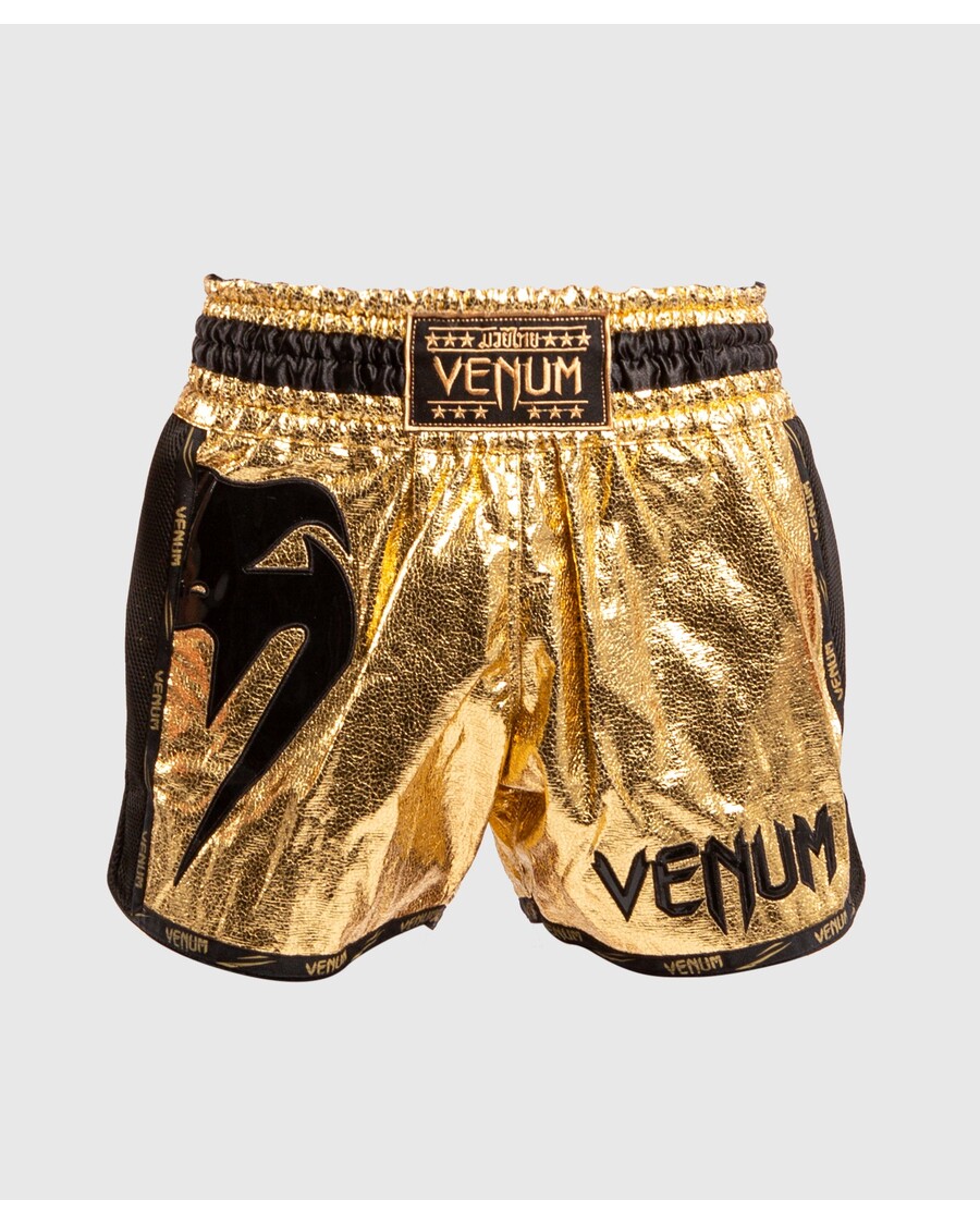 Venum Giant Foil Muay Thai Shorts - Gold/Black