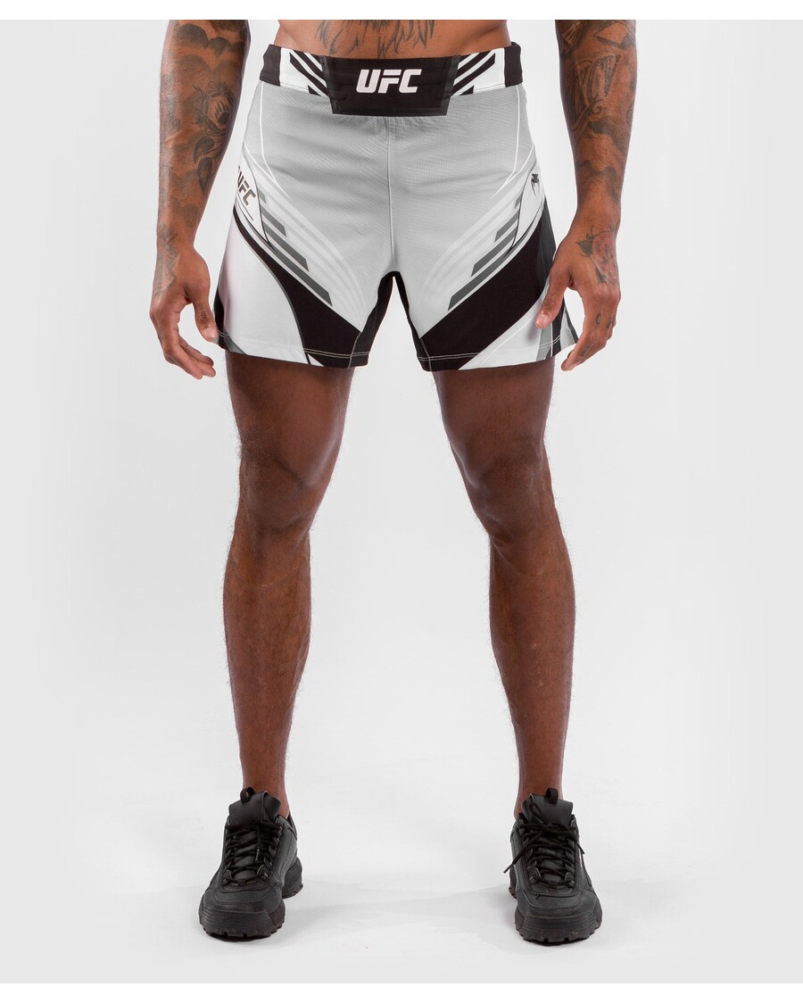 UFC Venum Authentic Fight Night Men's Shorts - Short Fit - White