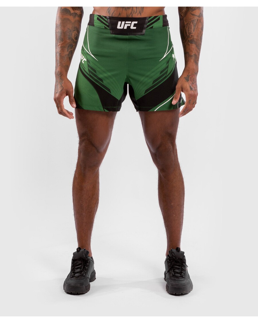 UFC Venum Authentic Fight Night Men's Shorts - Short Fit - Green