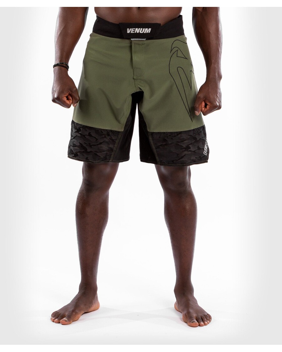 Venum Light 4.0 Fightshort - Khaki/Silver