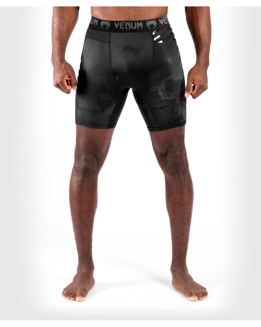 Venum Skull Vale Tudo Shorts - Black/Black