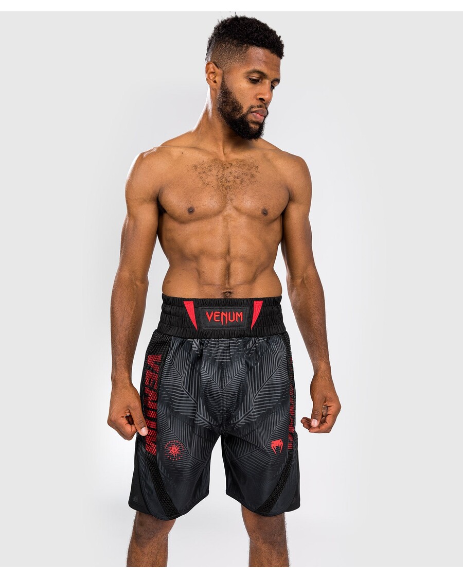 Venum Phantom Boxing Shorts - Preto/Vermelho