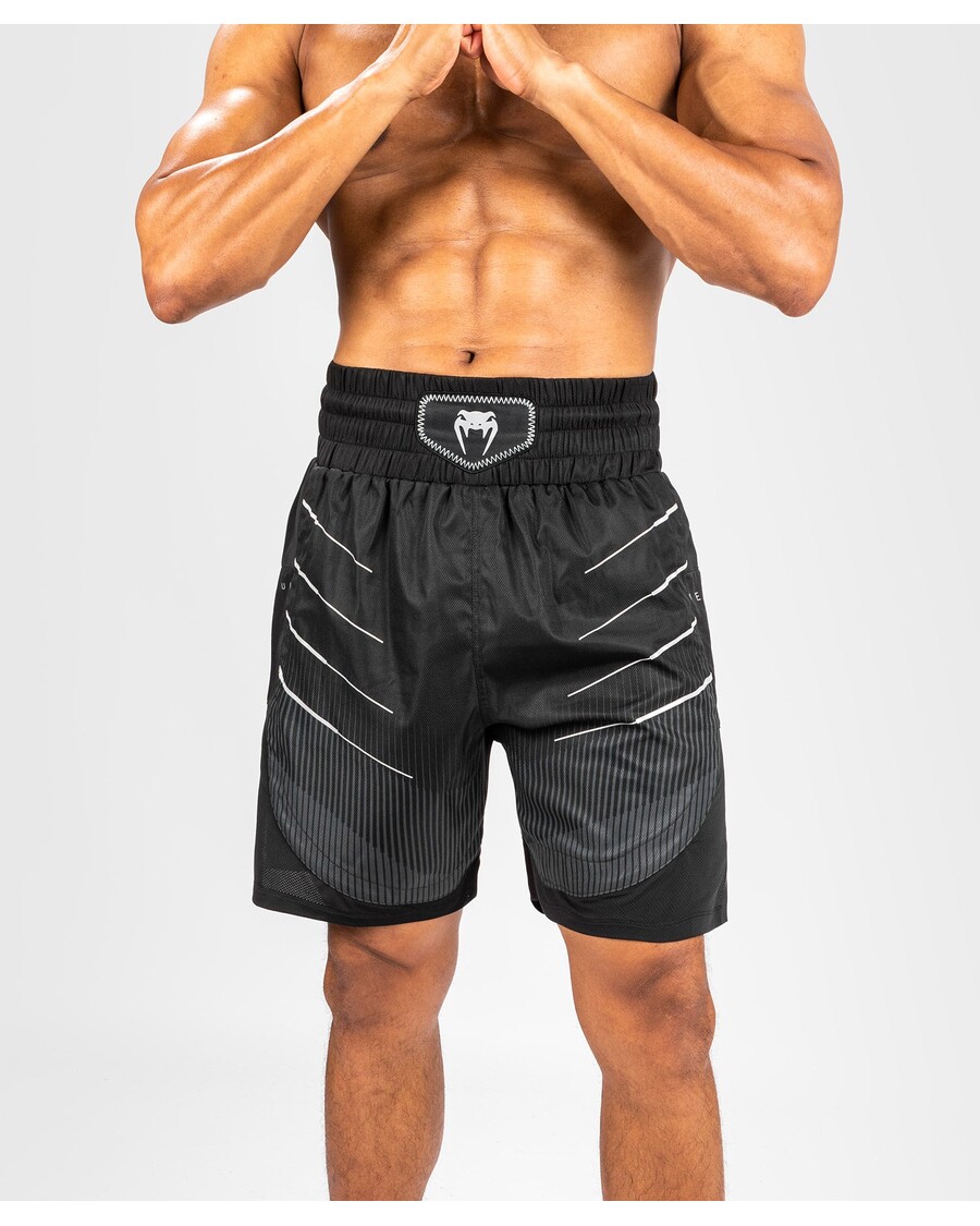 Venum Biomecha Boxing Shorts - Black/Grey