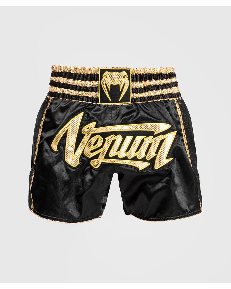 Venum Absolute 2.0 Muay Thai Shorts - Black/Gold