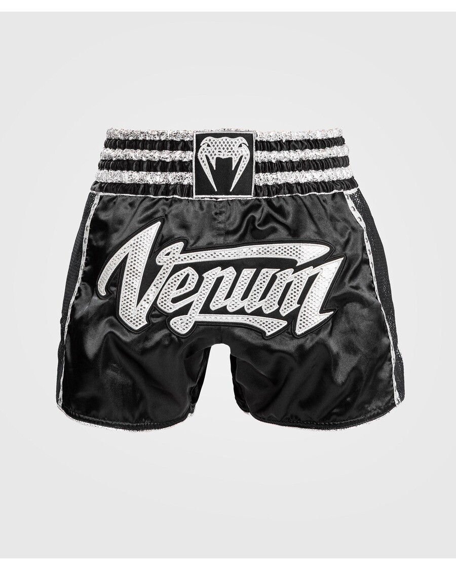 Venum Absolute 2.0 Muay Thai Shorts - Black/Silver