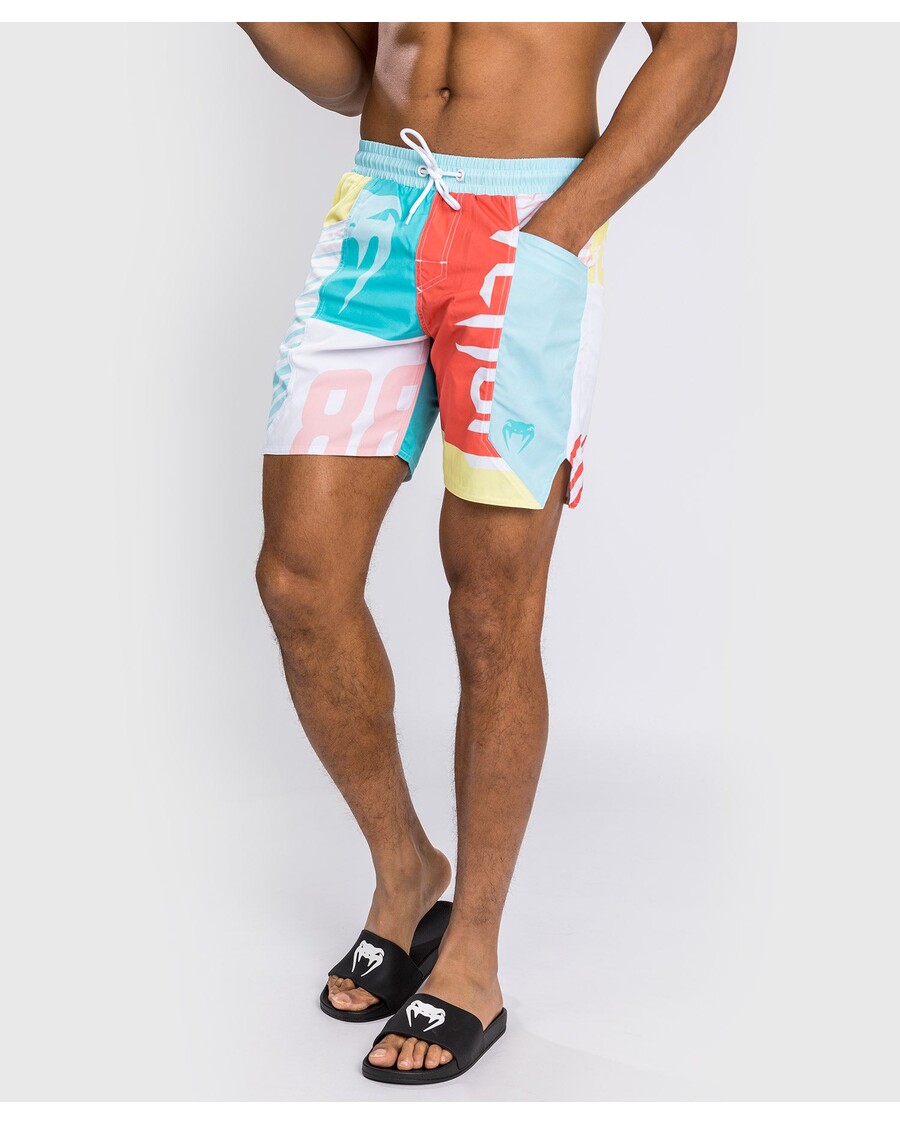 Venum Summer 88 Boardshorts - Clearwater Blue/Flame Red