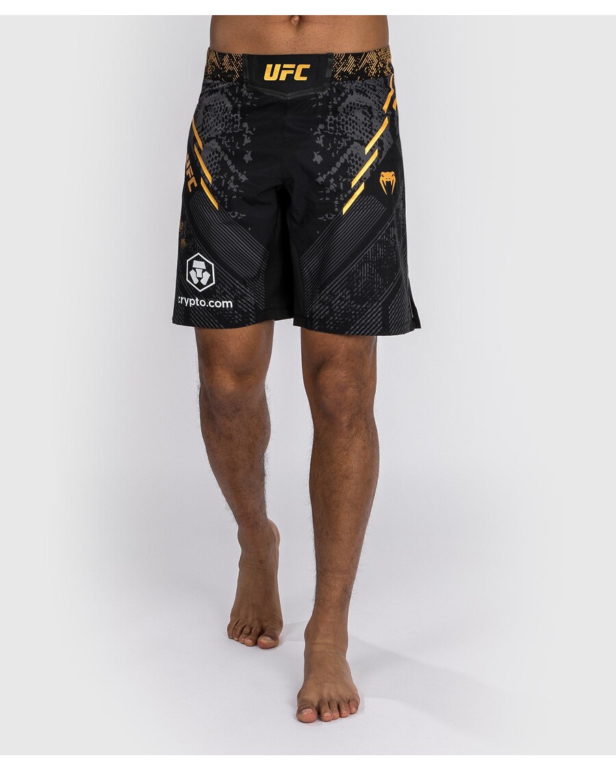 UFC Adrenaline by Venum Authentic Fight Night Men's Fight Short - Long Fit  - Champion