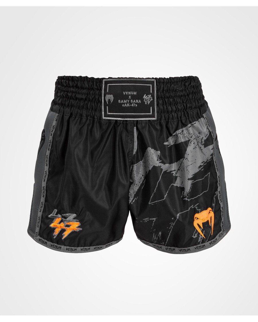 Venum S47 Muay Thaï Short - Black/Orange