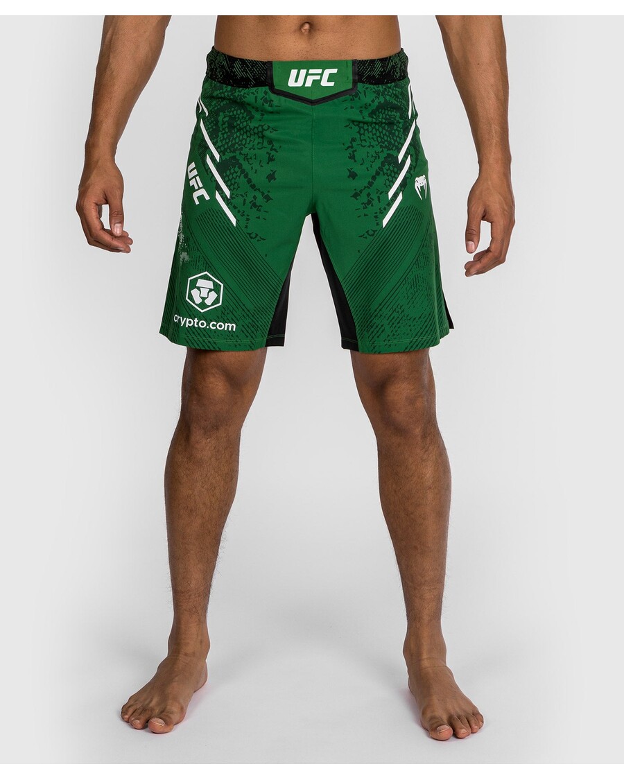 UFC Adrenaline by Venum Authentic Fight Night Men's Fight Short - Long Fit - Green