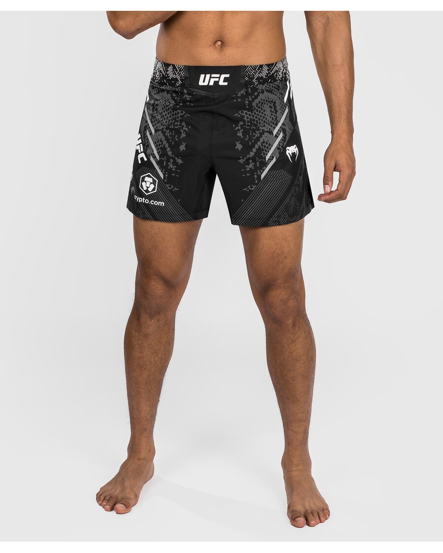 UFC Adrenaline by Venum Authentic Fight Night  Men's Fight Short - Short Fit - Black