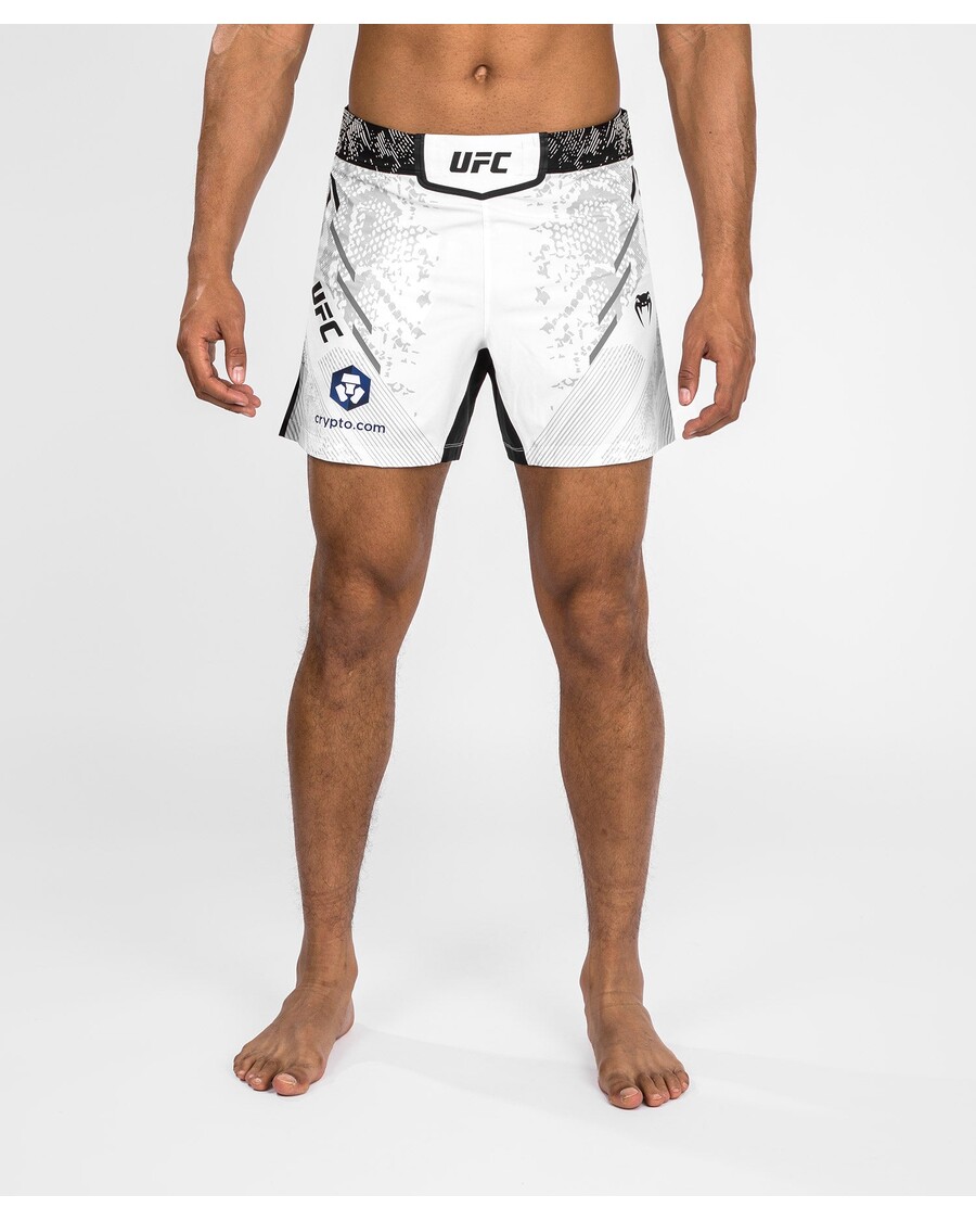 UFC Adrenaline by Venum Authentic Fight Night Men's Fight Short - Short Fit - White