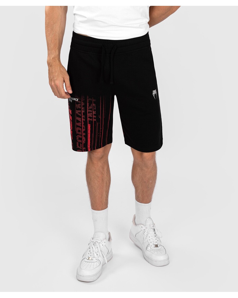 UFC Venum Performance Institute 2.0 Men’s Cotton Short - Black/Red