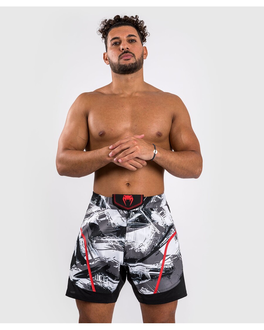 Venum Electron 3.0 Fight Shorts - Grey/Red