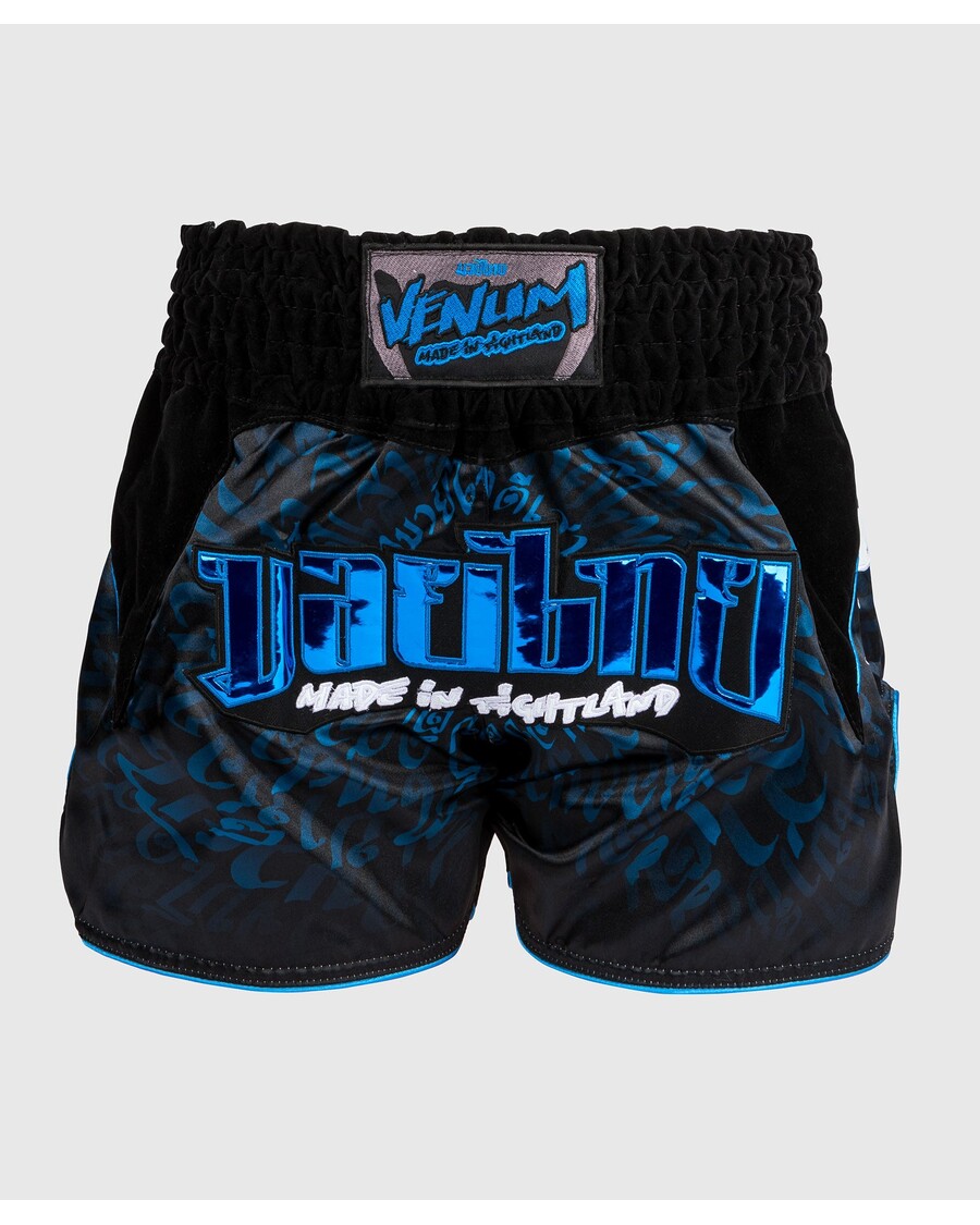 Venum Attack Muay Thaï Shorts - Black/Blue