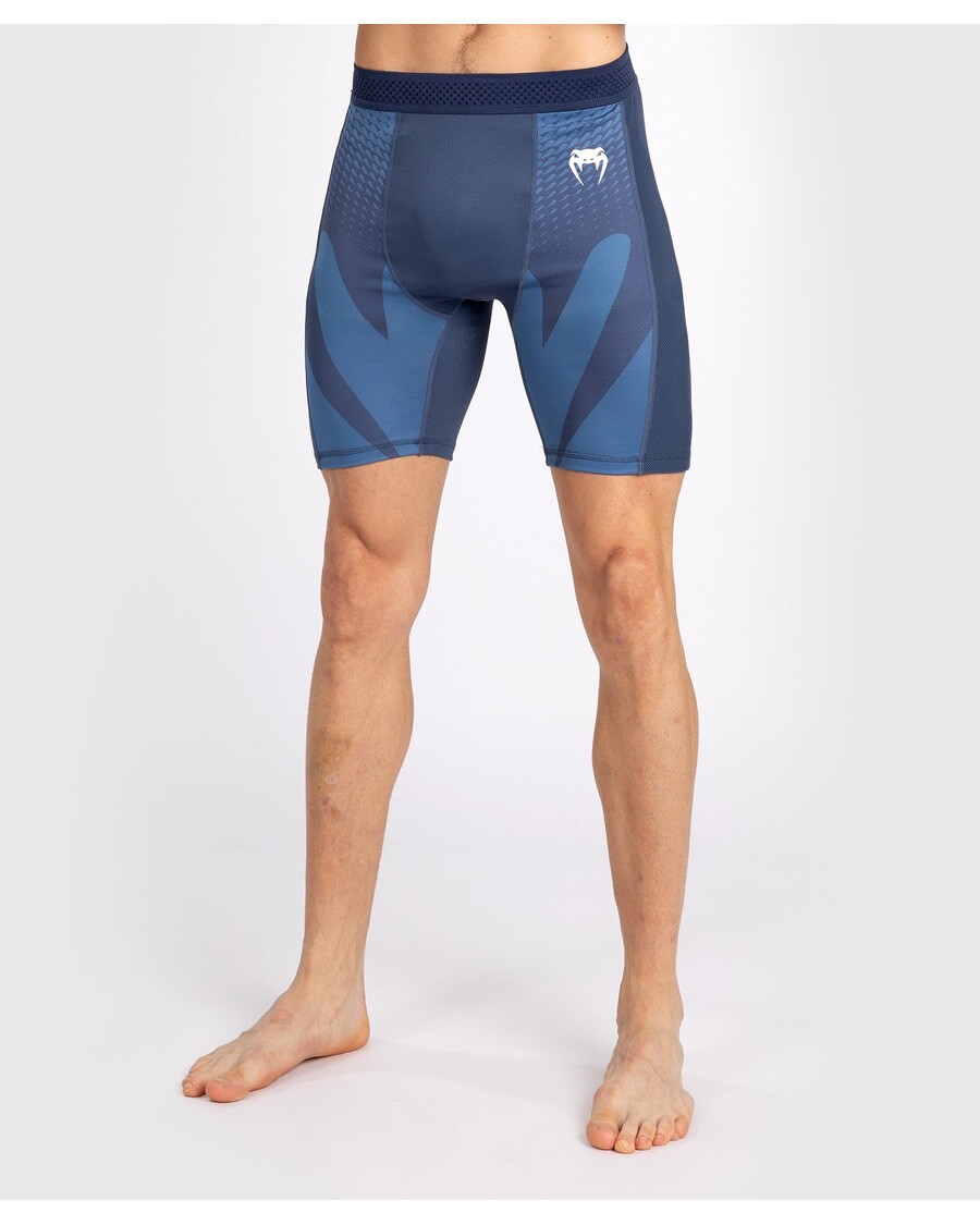 Venum Attack Men's Vale Tudo Short - Navy Blue