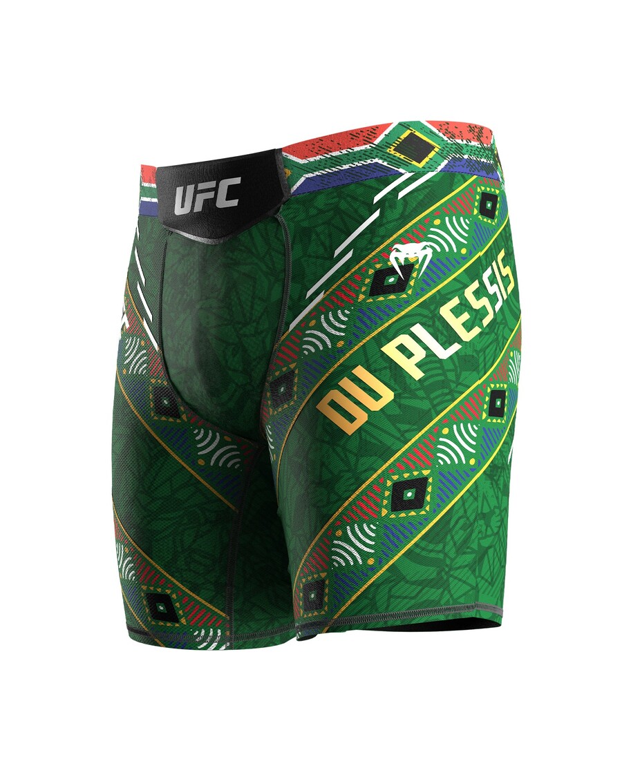 UFC Unrivaled by Venum Dricus Du Plessis Unisex Vale Tudo Short - Green