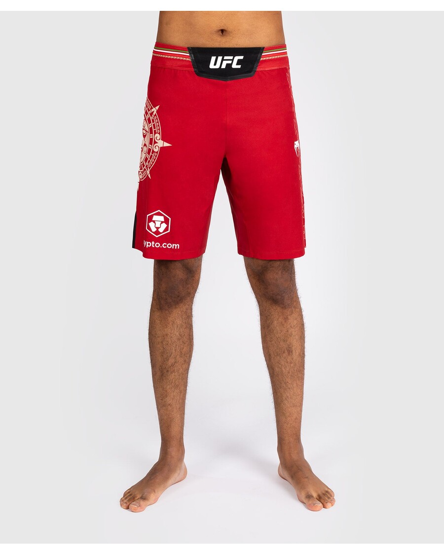 Noche UFC By Venum Authentic Fight Night Men’s Fight Short - Long Fit - Red