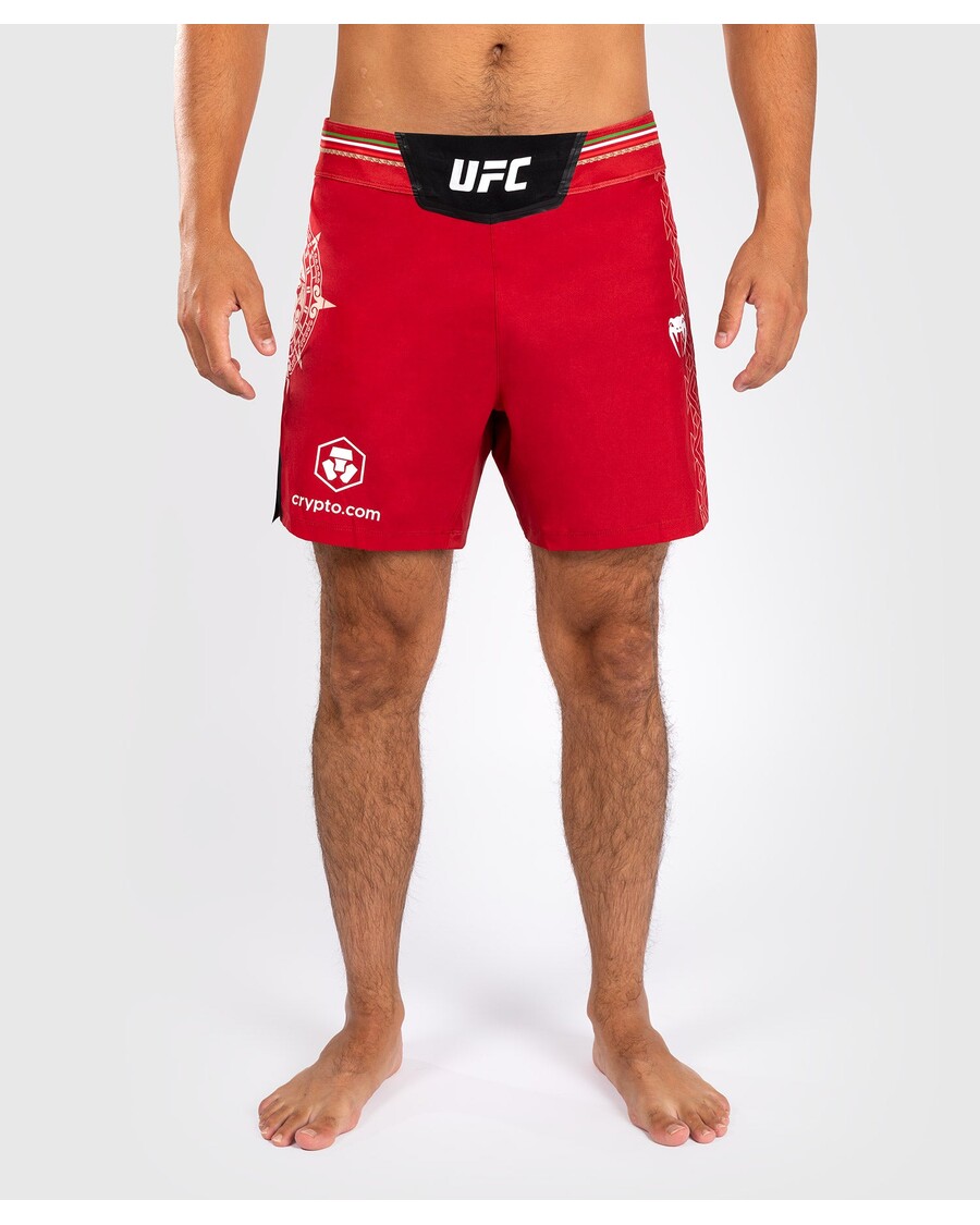 Noche UFC by Venum Authentic Fight Night Men’s Fight Short - Short Fit - Red