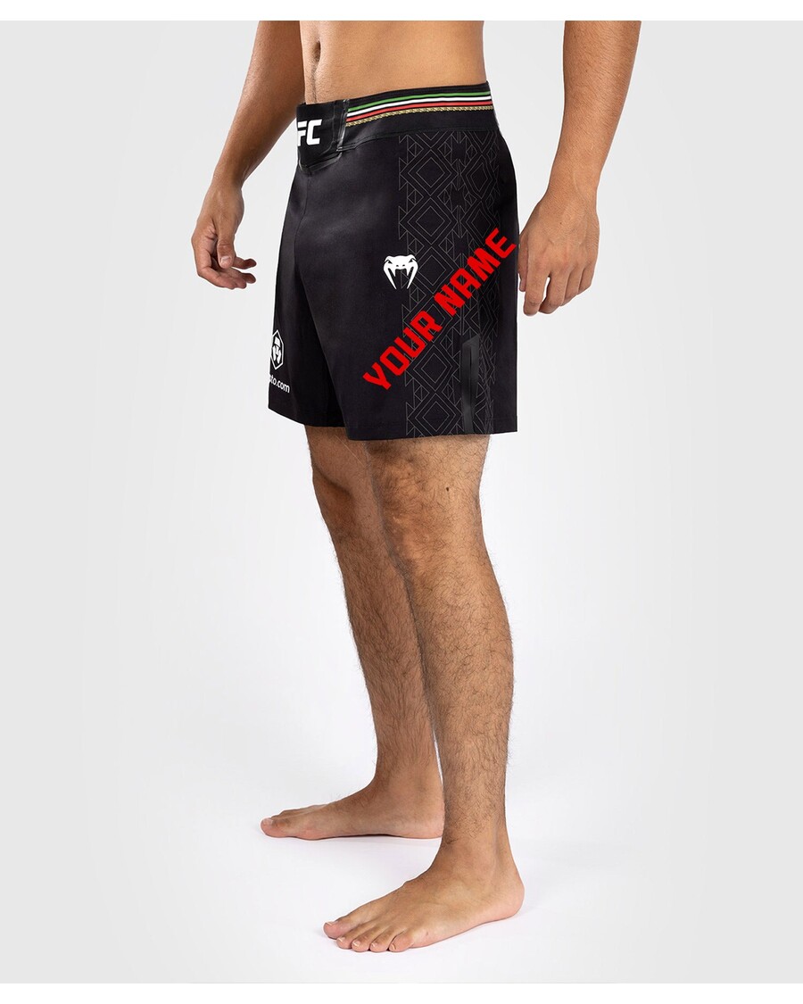 UFC Noche by Venum Personalized Authentic Fight Night Men's Fight Short - Black