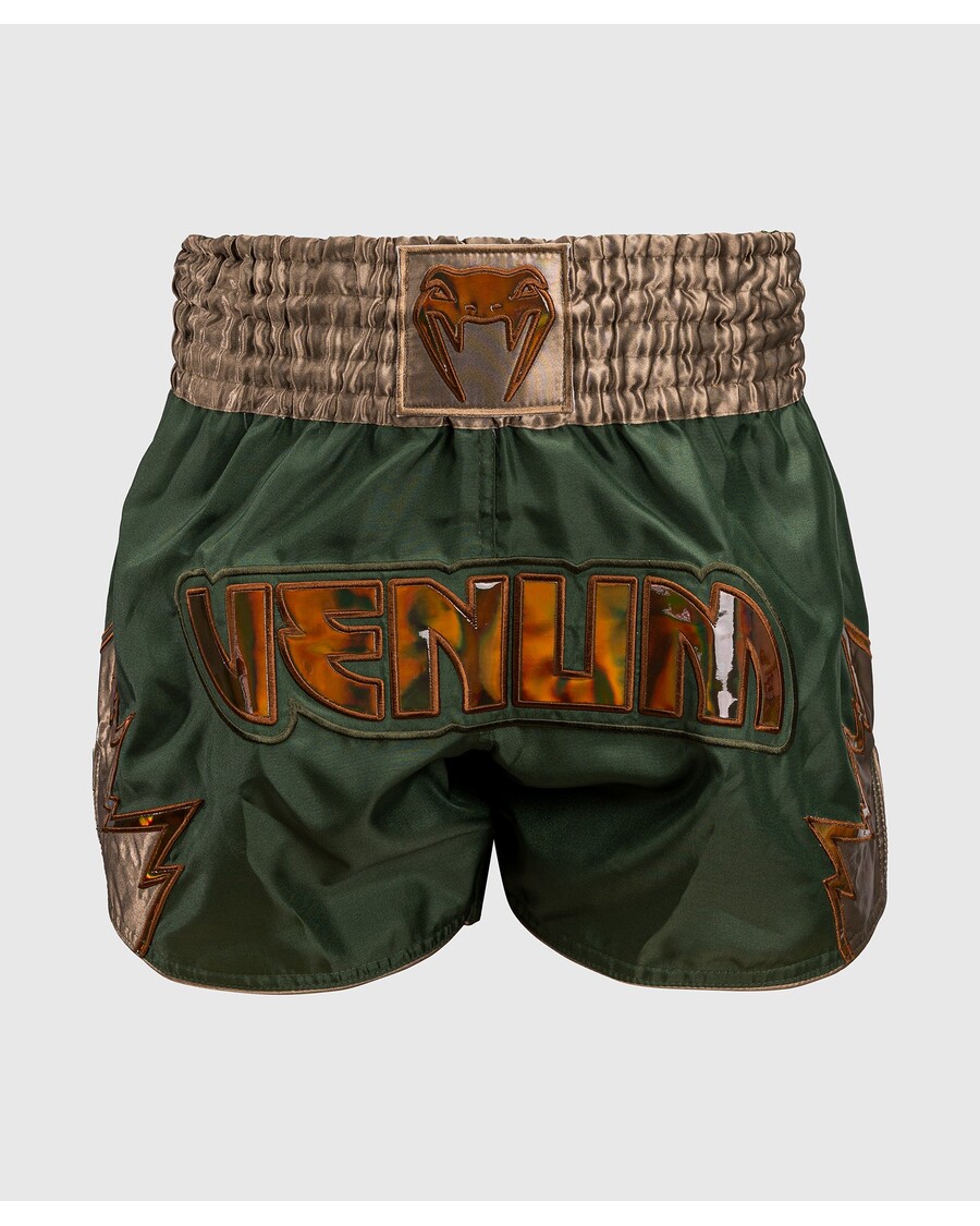 Venum Inferno Muay Thai Shorts - Khaki/Bronze