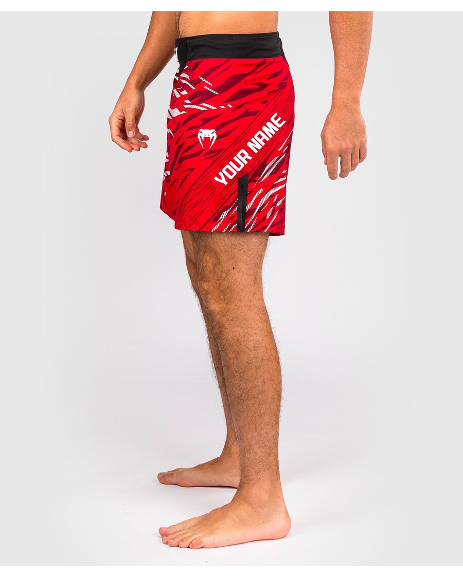 UFC Fusion by Venum Personalized Authentic Fight Night Men's Fight Short - Short Fit - Red