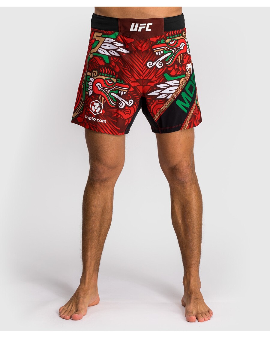 UFC Unrivaled by Venum Brandon Moreno Unisex Fight Short - Red