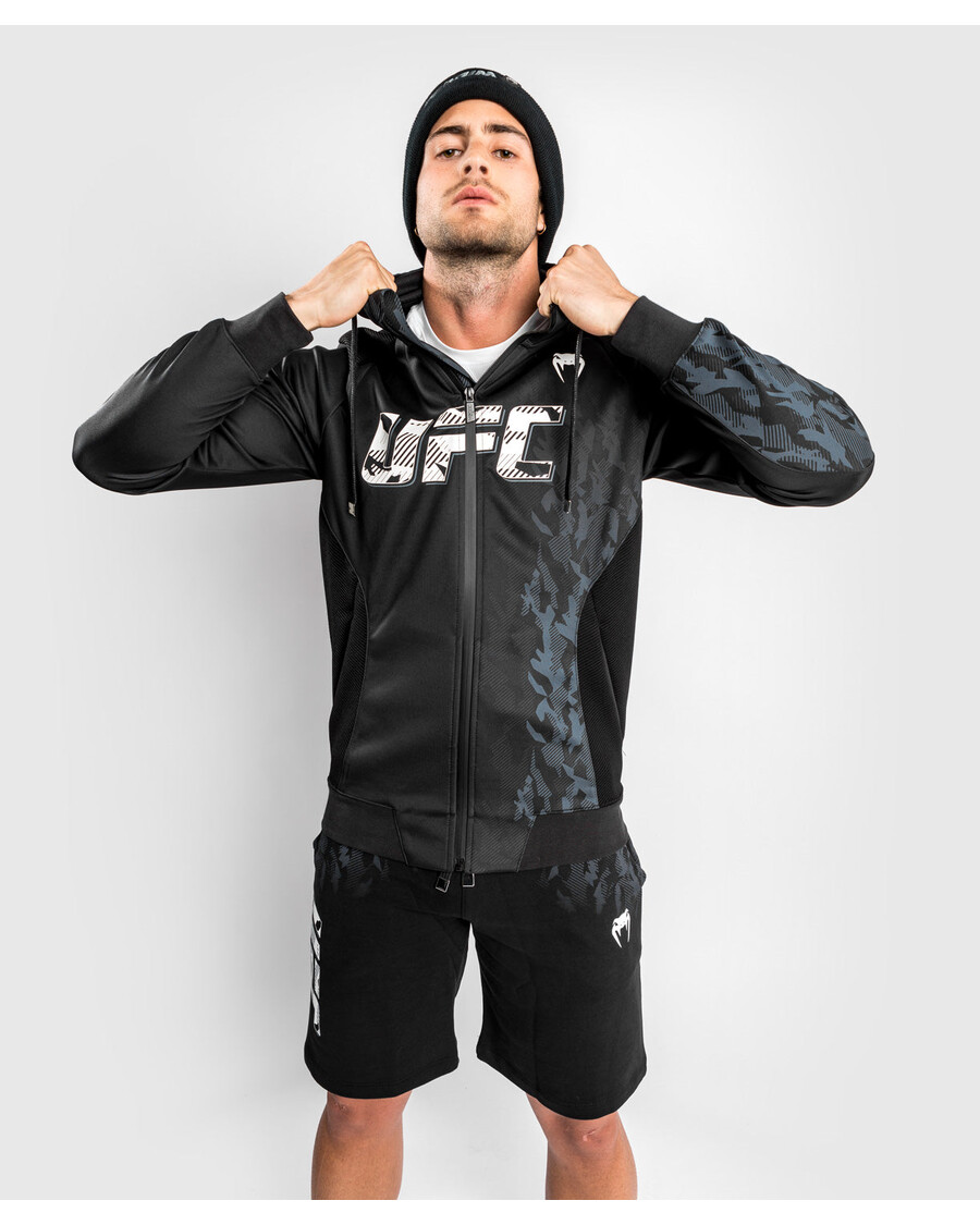 Ufc Venum Authentic Fight Week Moletom Com Capuz Masculino - Preto