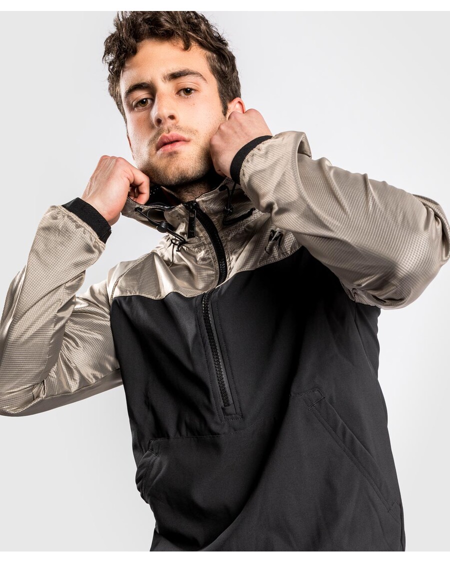 Venum Laser XT Hoodie - Black/Sand